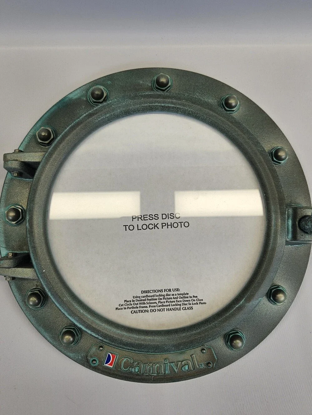 Carnival Cruise Line Coral Reef Molded Porthole Picture Frame 8